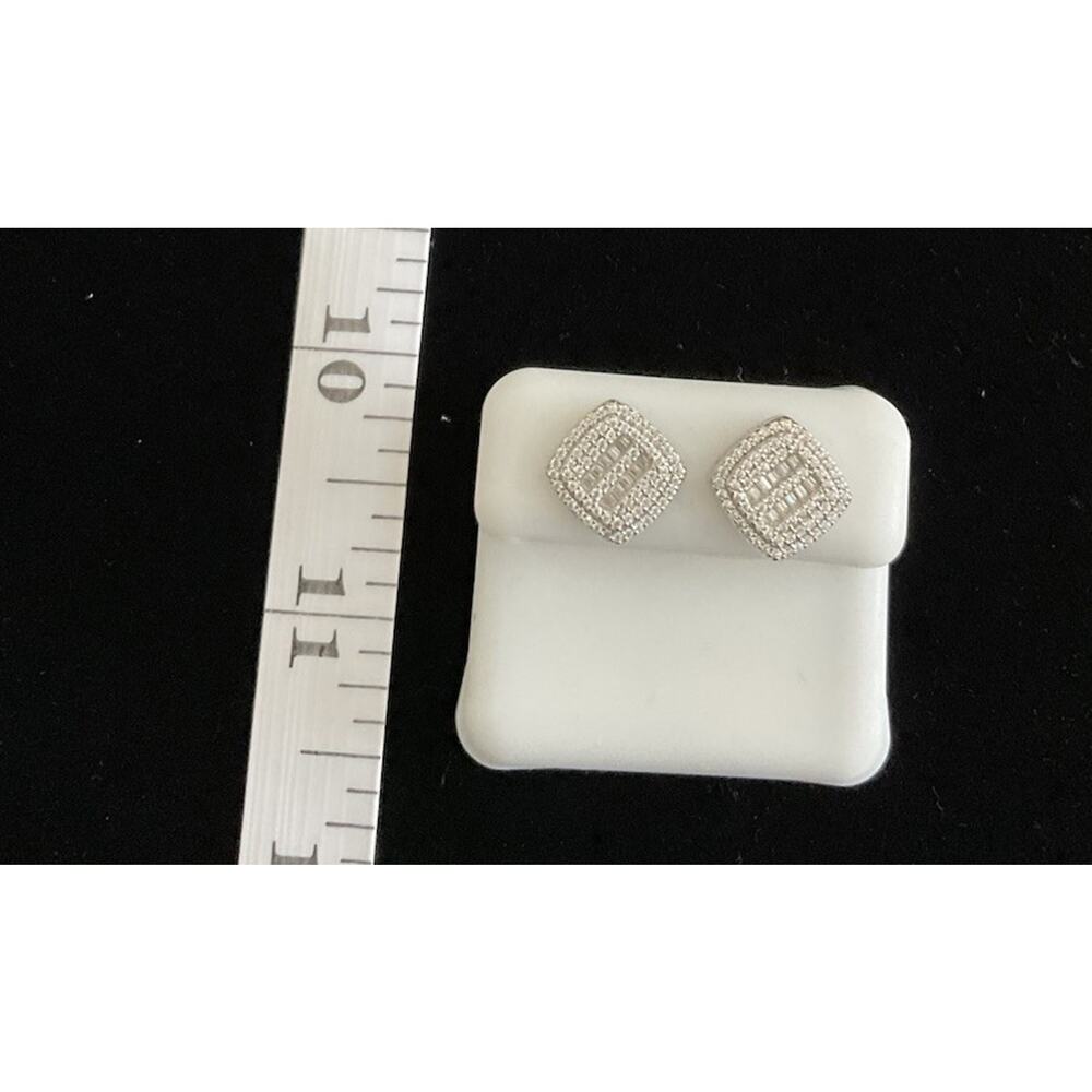 Moissanite Earring | 100% Passes Tester | Iced Out | New